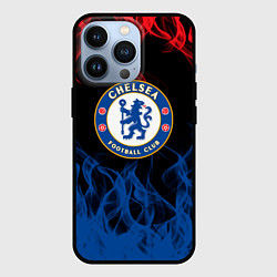 Чехол iPhone 13 Pro Челси chelsea пламя