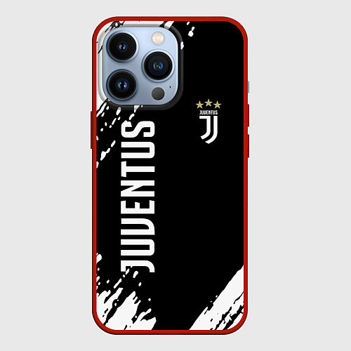 Чехол iPhone 13 Pro Fc juventus фс ювентус / 3D-Красный – фото 1