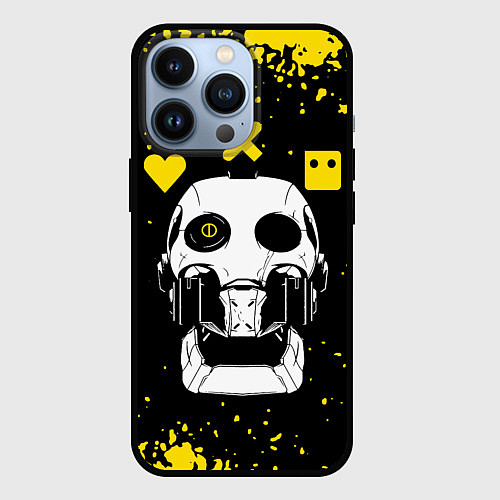 Чехол iPhone 13 Pro Love Death and Robots Любовь Смерть и Роботы / 3D-Черный – фото 1