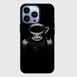 Чехол для iPhone 13 Pro Black Metal Coffee, цвет: 3D-черный