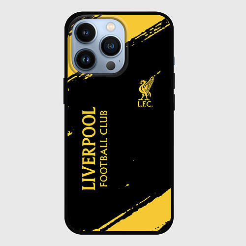 Чехол iPhone 13 Pro Liverpool fc ливерпуль фс / 3D-Черный – фото 1