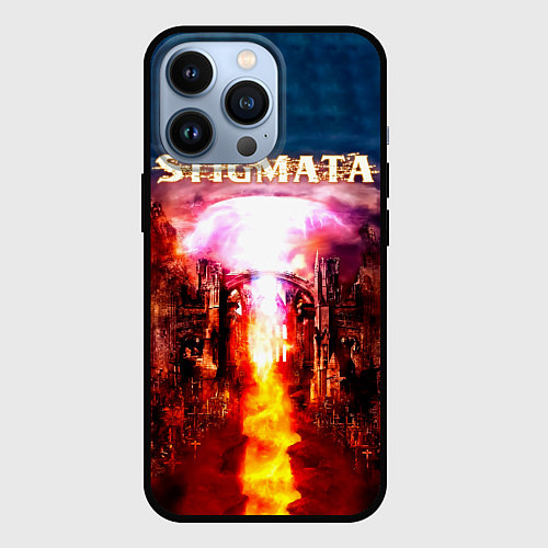 Чехол iPhone 13 Pro Stigmata альбом / 3D-Черный – фото 1