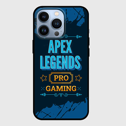 Чехол iPhone 13 Pro Игра Apex Legends: PRO Gaming / 3D-Черный – фото 1