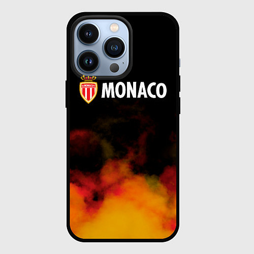 Чехол iPhone 13 Pro Monaco монако туман / 3D-Черный – фото 1