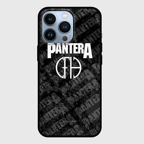 Чехол iPhone 13 Pro Пантера pantera / 3D-Черный – фото 1