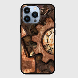 Чехол iPhone 13 Pro Композиция из шестерёнок Steampunk