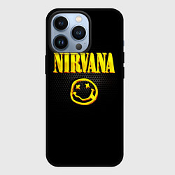 Чехол для iPhone 13 Pro NIRVANA соты, цвет: 3D-черный