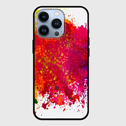 Чехол для iPhone 13 Pro Красочный BOOM, цвет: 3D-черный