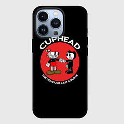 Чехол для iPhone 13 Pro Cuphead & Bendy, цвет: 3D-черный