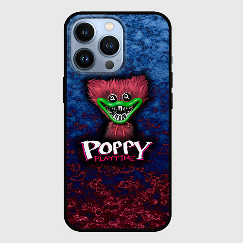 Чехол iPhone 13 Pro Poppy playtime Haggy Waggy Хагги Вагги Поппи плейт / 3D-Черный – фото 1