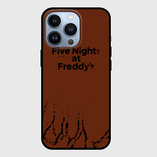 Чехол iPhone 13 Pro Five Nights At Freddys : game / 3D-Черный – фото 1