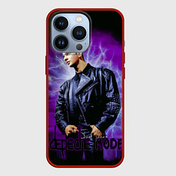 Чехол для iPhone 13 Pro Depeche Mode - Dave Gahan, цвет: 3D-красный