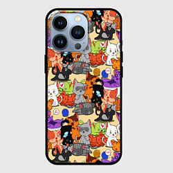 Чехол iPhone 13 Pro Котики-такие котики