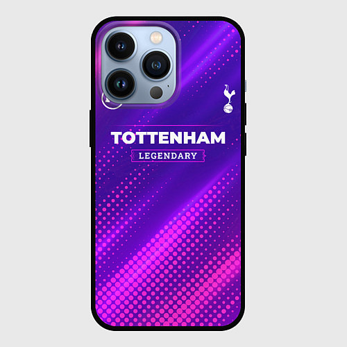Чехол iPhone 13 Pro Tottenham legendary sport grunge / 3D-Черный – фото 1