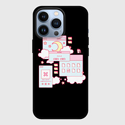 Чехол для iPhone 13 Pro Ретро Браузер Кавай, цвет: 3D-черный