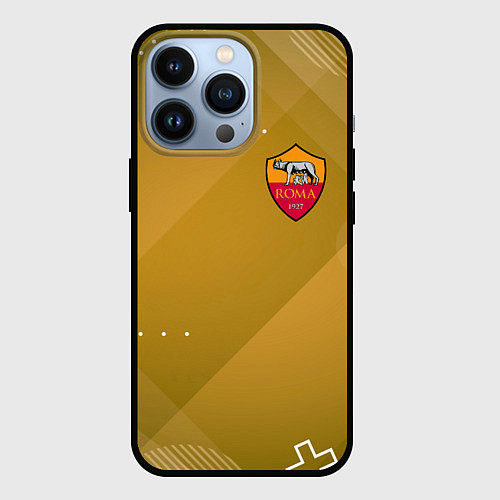 Чехол iPhone 13 Pro Roma Абстракция спорт / 3D-Черный – фото 1