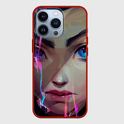 Чехол iPhone 13 Pro Jinx портрет - Аркейн League of legends