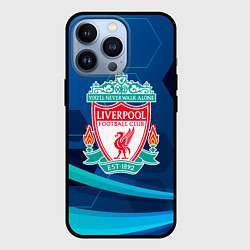 Чехол для iPhone 13 Pro Liverpool Абстракция, цвет: 3D-черный