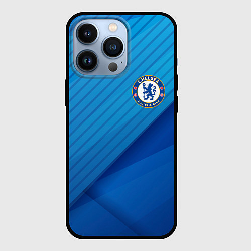 Чехол iPhone 13 Pro Chelsea Абстракция / 3D-Черный – фото 1