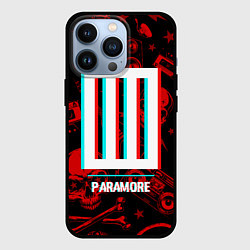 Чехол iPhone 13 Pro Paramore rock glitch