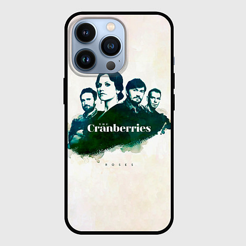 Чехол iPhone 13 Pro Roses - The Cranberries / 3D-Черный – фото 1