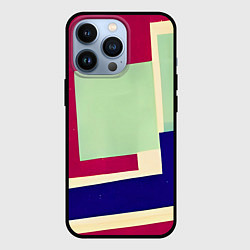 Чехол для iPhone 13 Pro В стиле авангардизма, цвет: 3D-черный