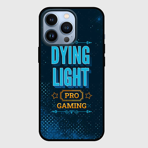 Чехол iPhone 13 Pro Игра Dying Light: pro gaming / 3D-Черный – фото 1