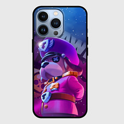 Чехол для iPhone 13 Pro Галактический генерал Гавс Brawl Stars, цвет: 3D-черный