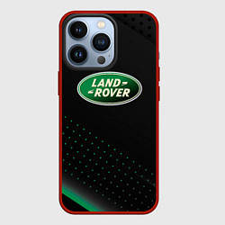 Чехол iPhone 13 Pro Land rover Зелёная абстракция