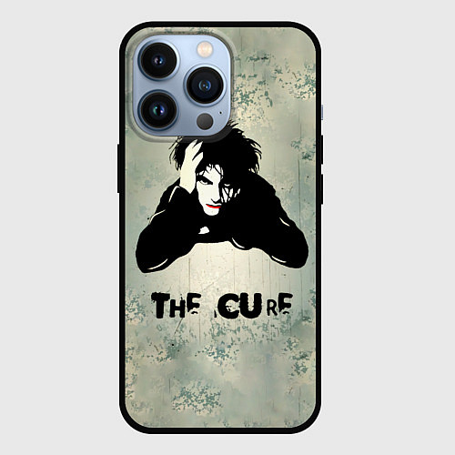 Чехол iPhone 13 Pro Роберт Смит - The Cure / 3D-Черный – фото 1