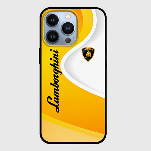 Чехол iPhone 13 Pro Lamborghini : sport / 3D-Черный – фото 1