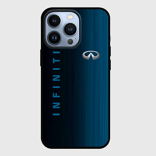 Чехол iPhone 13 Pro Infinity спорт абстракция / 3D-Черный – фото 1