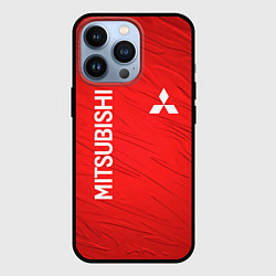 Чехол iPhone 13 Pro Mitsubishi sport - абстракция