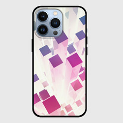 Чехол для iPhone 13 Pro Неоновый эквалайзер-негатив, цвет: 3D-черный