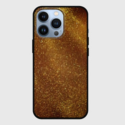 Чехол iPhone 13 Pro Золотая пыль