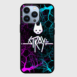 Чехол для iPhone 13 Pro Stray - neon, цвет: 3D-черный