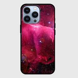 Чехол для iPhone 13 Pro Рубиновая туманность, цвет: 3D-черный