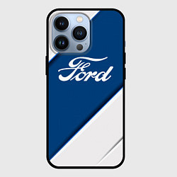 Чехол iPhone 13 Pro Ford - СИНЯЯ ПОЛОСА