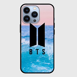 Чехол для iPhone 13 Pro BTS Sea, цвет: 3D-черный