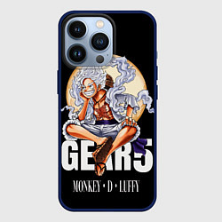 Чехол для iPhone 13 Pro Монки Д Луффи 5 гир - One Piece, цвет: 3D-тёмно-синий