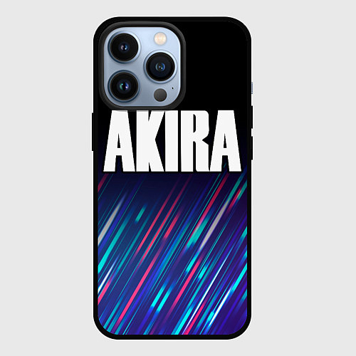 Чехол iPhone 13 Pro Akira stream / 3D-Черный – фото 1