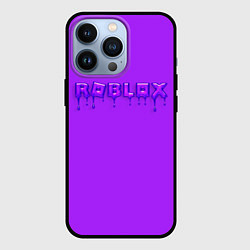 Чехол iPhone 13 Pro Roblox неоновый с подтеками