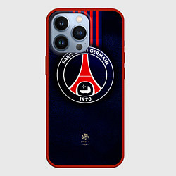 Чехол для iPhone 13 Pro ФК ПСЖ Лого, цвет: 3D-красный