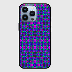 Чехол iPhone 13 Pro Калейдоскопический неоновый узор