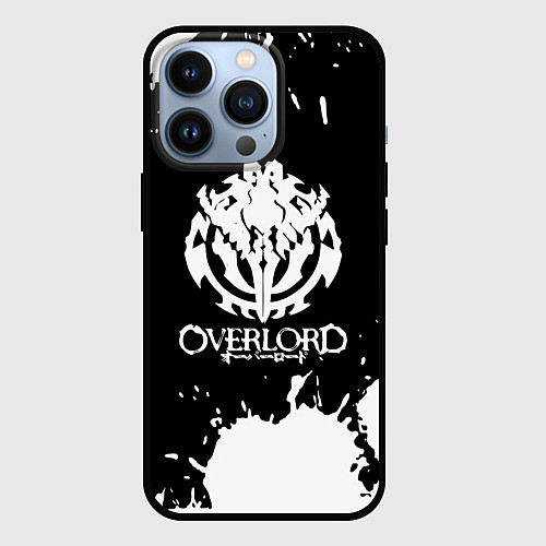 Чехол iPhone 13 Pro Overlord - краска / 3D-Черный – фото 1