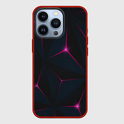 Чехол для iPhone 13 Pro Розовое созвездие, цвет: 3D-красный