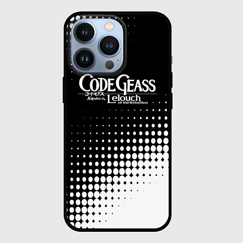 Чехол iPhone 13 Pro Code geass Абстракция / 3D-Черный – фото 1