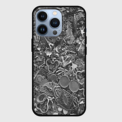 Чехол iPhone 13 Pro Металлические предметы