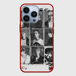 Чехол для iPhone 13 Pro Go Live Stray Kids, цвет: 3D-красный