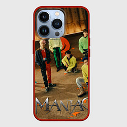 Чехол для iPhone 13 Pro Stray Kids Maniac, цвет: 3D-красный